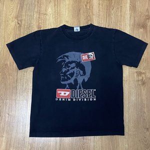 Diesel Vintage Tee Big Logo Y2k T-shirt